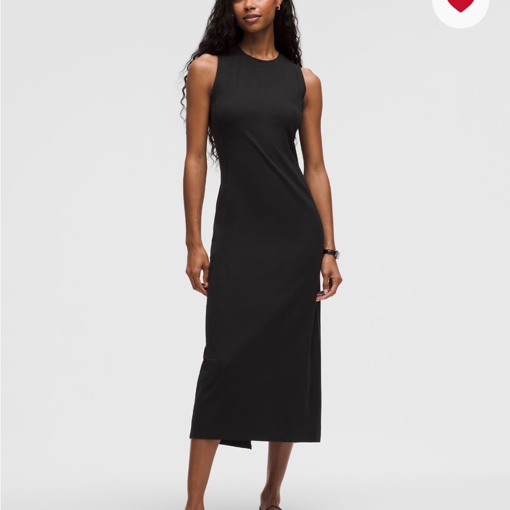 lululemon athletica Black Midi Dress